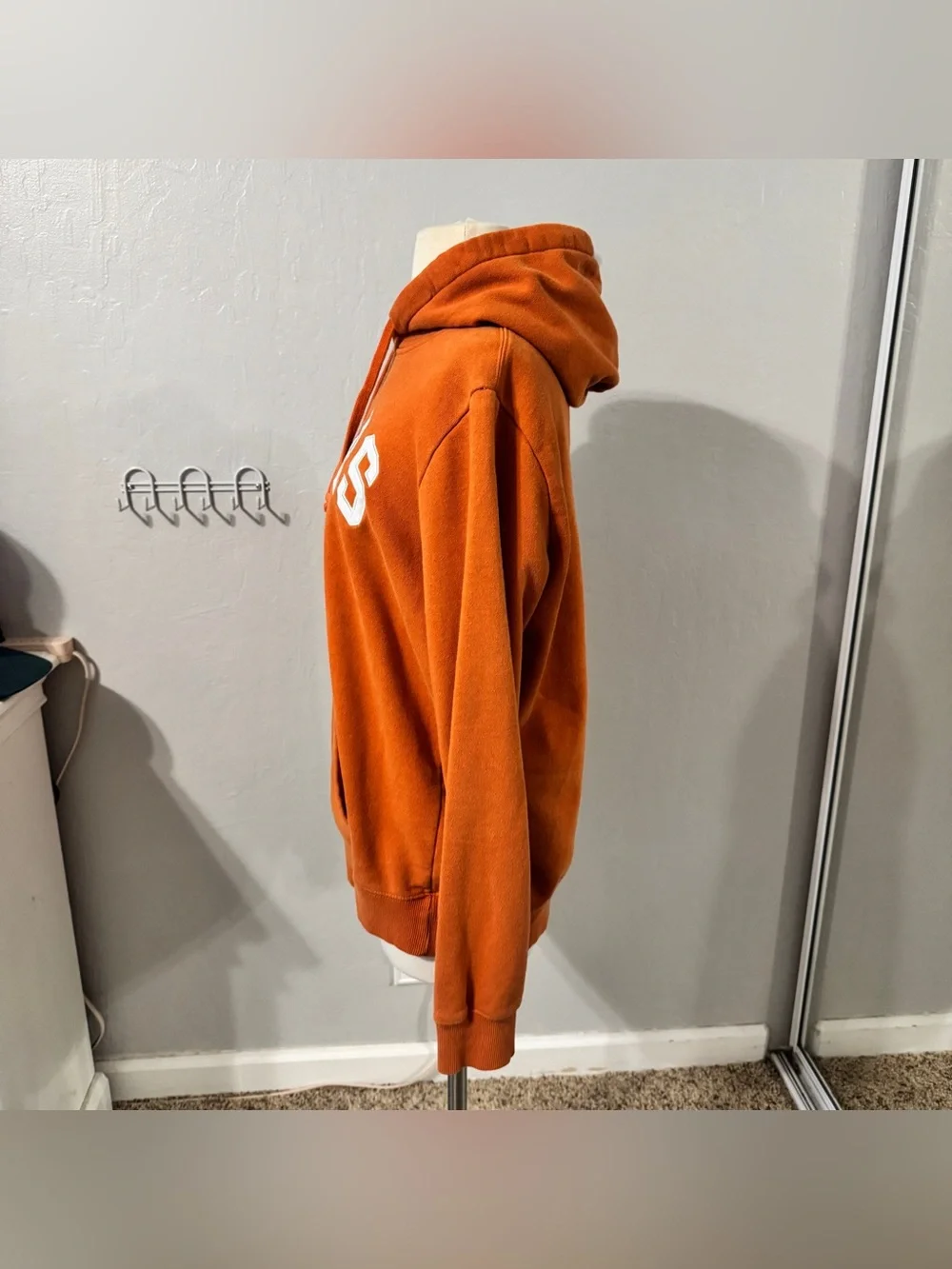 Texas Longhorns Orange Pullover Hoodie
